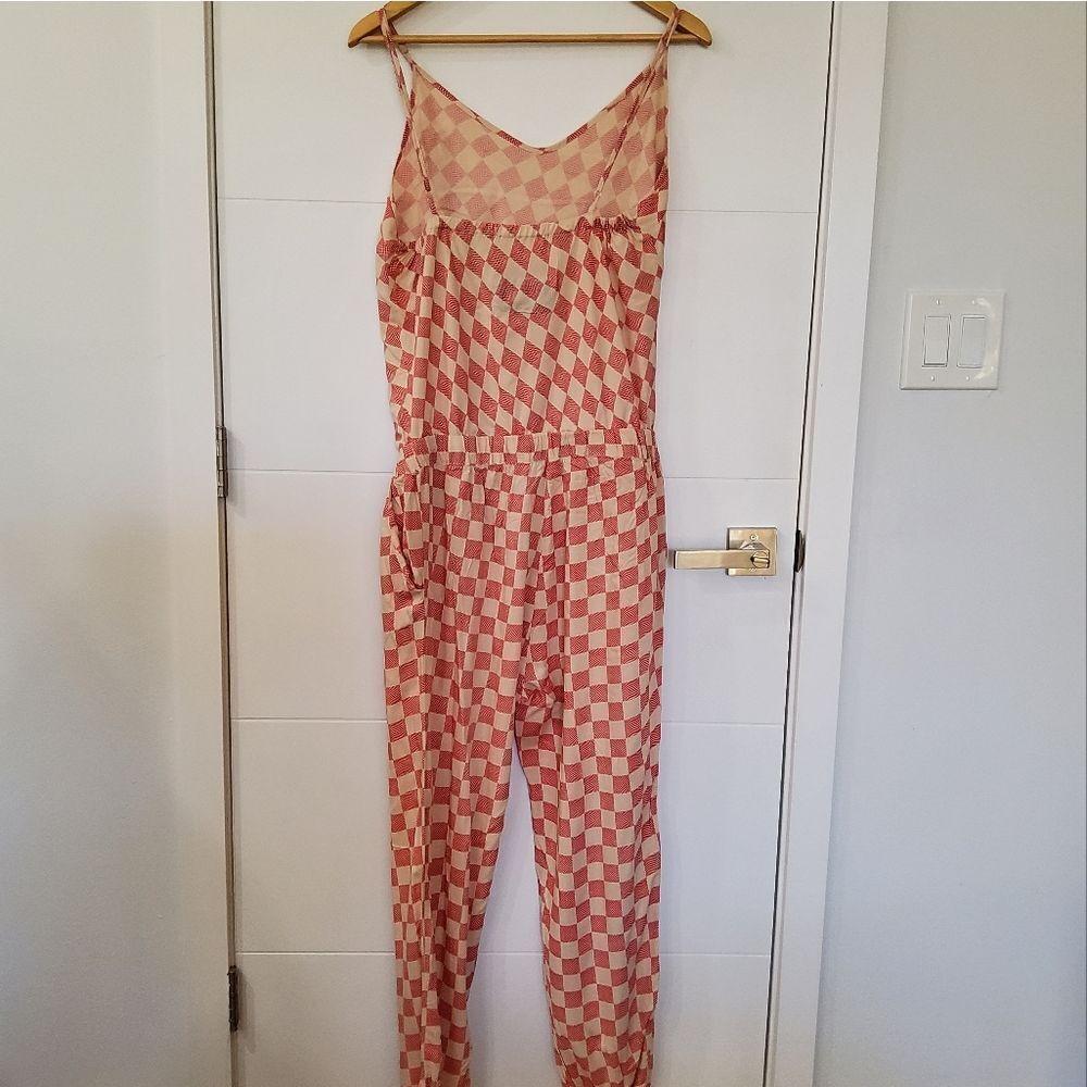 Jachs Girlfriend Checkered Jumpsuit Size S - Picture 3 of 12